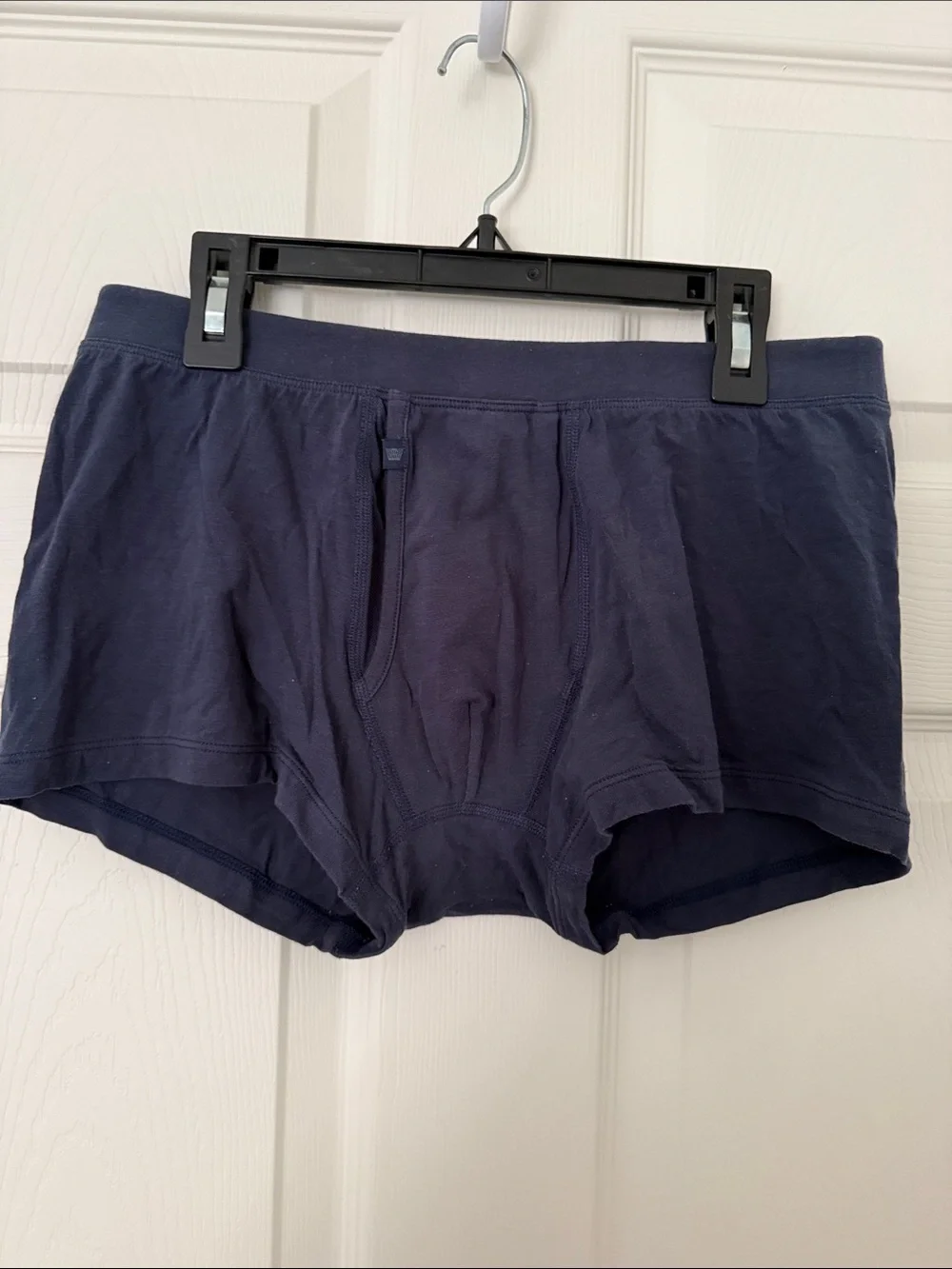 Mack Weldon Navy Trunk Boxer Briefs - Navy